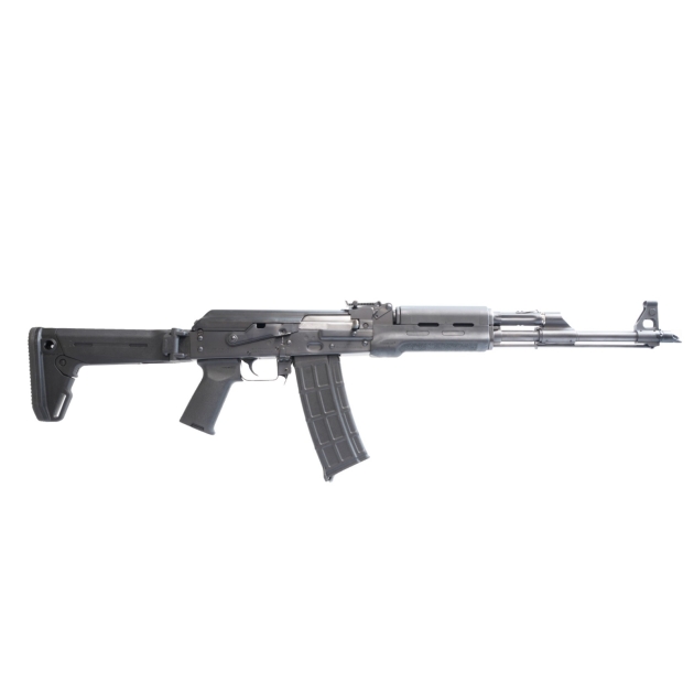Zastava ZPAPM90 PS AK-47 Rifle BULGED TRUNNION 1.5MM RECEIVER - Black | 5.56 NATO | 18.25" Chrome Lined Barrel | Hogue Handguard | Magpul Grip | Magpul Zhukov Stock