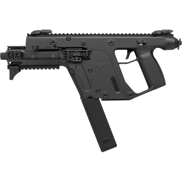 KRISS VECTOR SDP-E G2 9MM 6.5" - THREADED W/RAIL 40RD BLACK