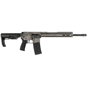 Black Rain BROFUSIONTB Spec + Fusion 5.56x45mm NATO 16" 30+1 Titanium Battleworn Cerakote 6 Position MFT Minimalist Stock