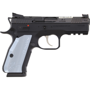 CZ SHADOW 2 COMPACT OR 9MM FS - 15-SHOT BLK NITRIDE GREY GRIP