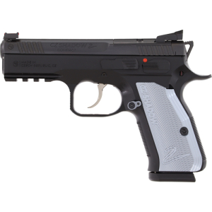 CZ SHADOW 2 COMPACT OR 9MM FS - 15-SHOT BLK NITRIDE GREY GRIP - Image 2