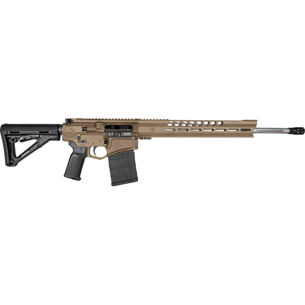 Diamondback DB1033M061 DB10 6.5 Creedmoor 20" 20+1,5+1 Flat Dark Earth Adjustable Magpul CTR Stock Black Magpul MOE K2 Grip with Black Gold Lower 15" M-Lok