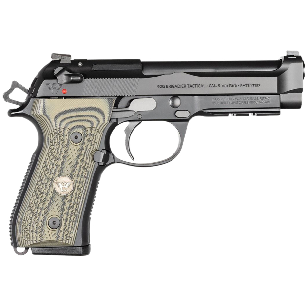 Wilson Combat BER92BRIG9 92G Brigadier Tactical 9mm Luger 15+1