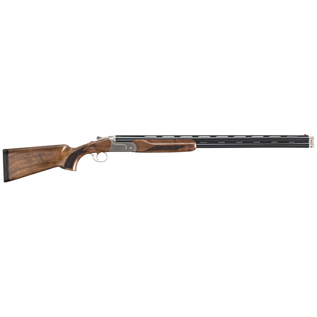 Charles Daly 930128 214E Sporting 12 Gauge 2rd 3" 30" Vent Rib Blued Barrel, Silver Finished Steel Receiver, Checkered Oiled Walnut Stock & Forend, Includes 5 Choke Tubes
