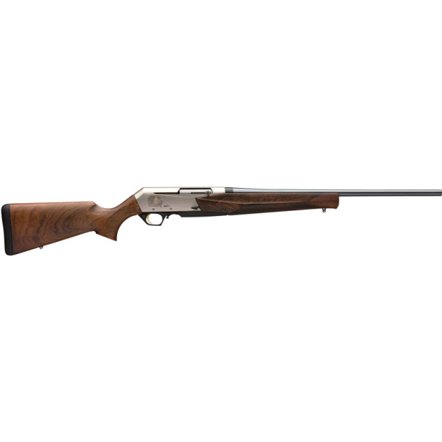 BROWNING BAR MK3 300WM - 24" SATIN NICKEL/GRII WALNUT