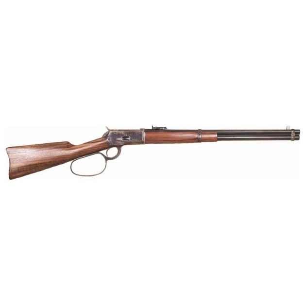 CIMARRON 1892 COGBURN CARBINE - 45LC 20" LARGE LOOP BLUED WAL