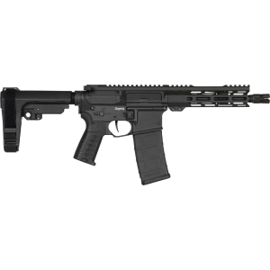 CMMG Banshee Mk4 Pistol - Black | 300 BLK | 8" Barrel | 7" M-LOK Handguard | SBA3 Arm Brace