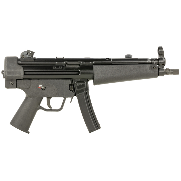 PTR 604 9CT  9mm Luger 20+1 9" Black Nitride 3-Lug Threaded Barrel, Black Plastic Handguard, Black Polymer Grips Includes 2 Magazines, Cable Lock, Single Point Bungee Sling