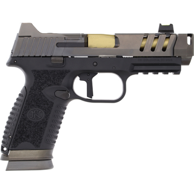 FN 509 CC EDGE XL COMPENSATOR - 9MM 3-17 RD MAGS BLACK/GRAY