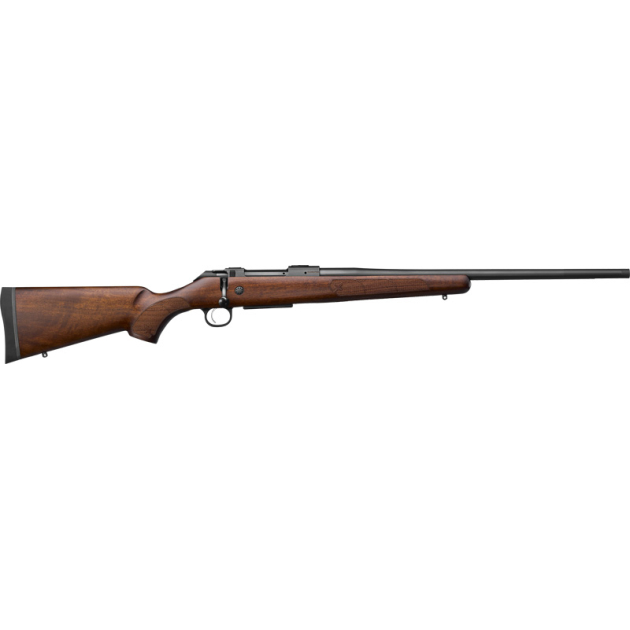 CZ 600 ST2 AMERICAN HG 308WIN - 20" BLUED WALNUT STOCK