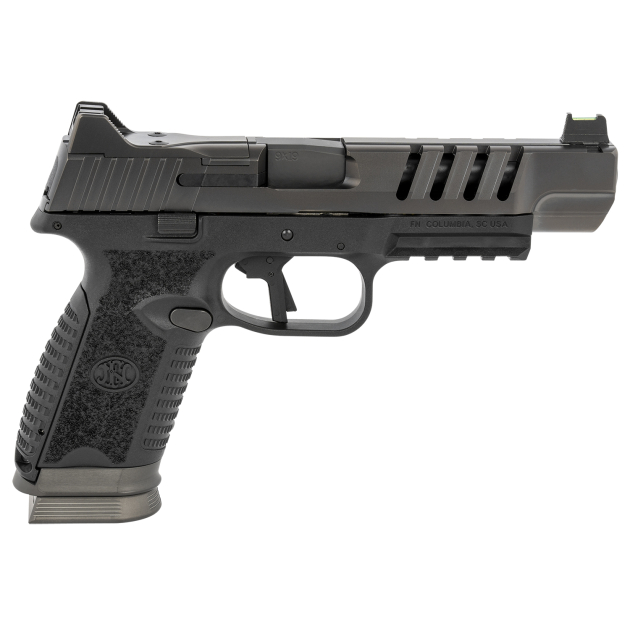 FN 66100843 509 LS Edge 9mm Luger 5" Barrel 17+1, Matte Black Polymer Frame With Mounting Rail, No Manual Safety, Optics Ready