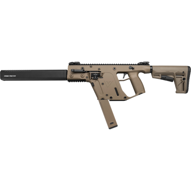 KRISS VECTOR CRB G2 9MM 16" - 40RD M4 STOCK FDE