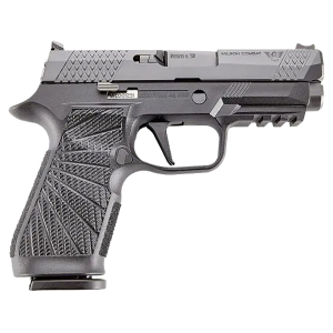 Wilson Combat SIGWCP320C9BATS P320 Carry 9mm 3.90" Black DLC Serrated Stainless Steel Slide