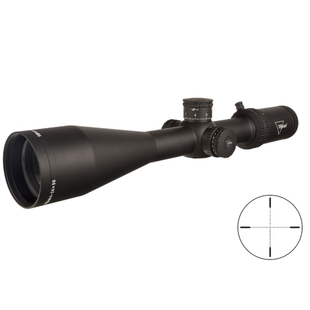 TRIJICON TENMILE 4-24X50 MRAD RED SFP