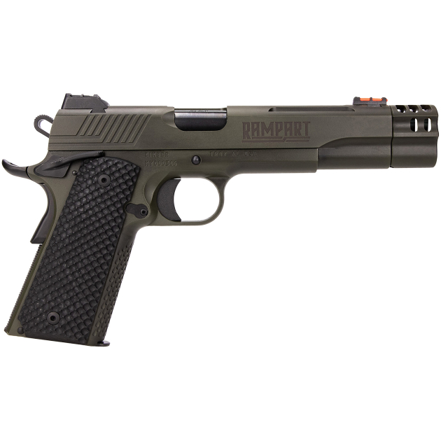 Kimber Mfg.,inc 3000468 Rampart  10mm 8+1 5" Cerakote Stainless Steel Slide G10 Grip