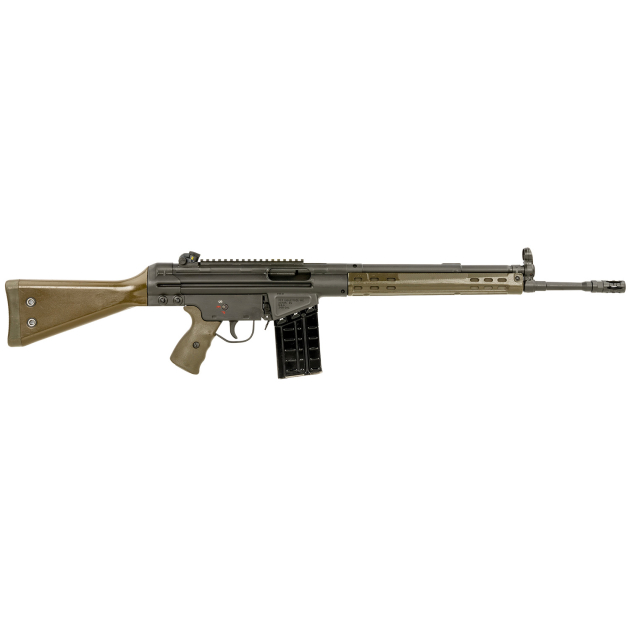 PTR 101 GIR  *Reconditioned 308 Win,7.62x51mm NATO 18" 20+1, Black Parkerized Receiver with Scope Mount, Green Synthetic Furniture (Stock May Be Blemished)