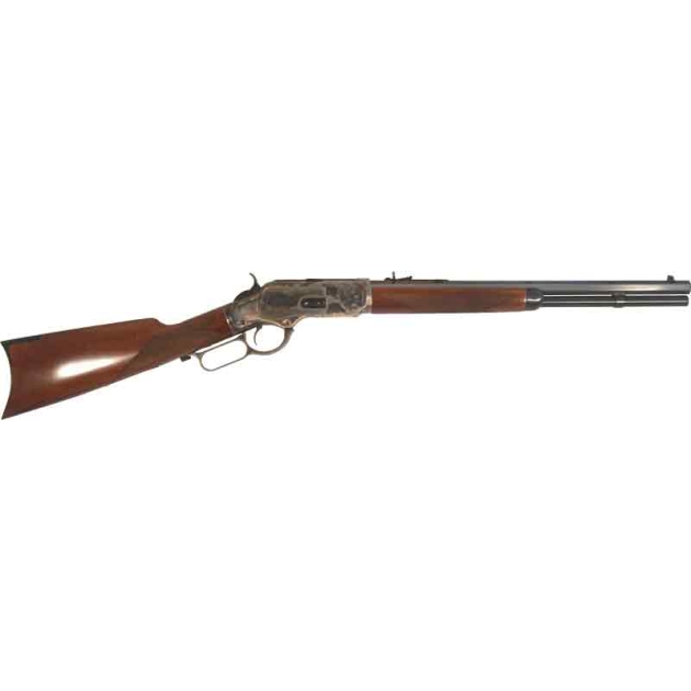 CIMARRON 1873 SADDLE RIFLE - 45LC 18" CC/BLUED WALNUT