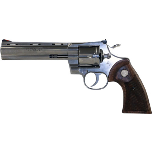 COLT PYTHON 357MAG 6" SS - ADJ SIGHT WALNUT - Image 2