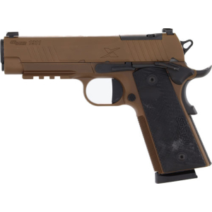SIG 1911 XCARRY 45ACP 4.25" - XRAY-3 OR (2)8RD G10 COYOTE - Image 2
