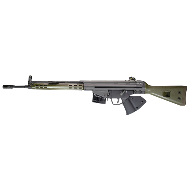 PTR 405 GI *CA Compliant *Reconditioned 308 Win,7.62x51mm NATO 18" 10+1, Black Parkerized Receiver, Green Synthetic Stock