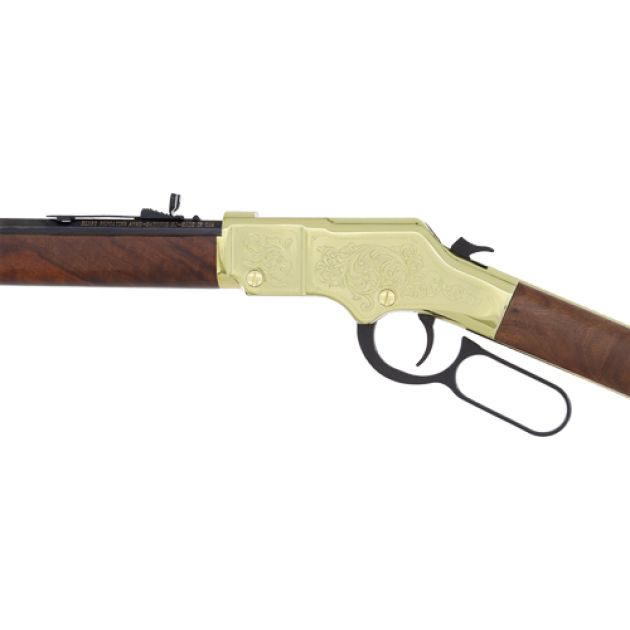 HENRY GOLDENBOY DELUXE 4TH ED. - ENGRAVED 17HMR