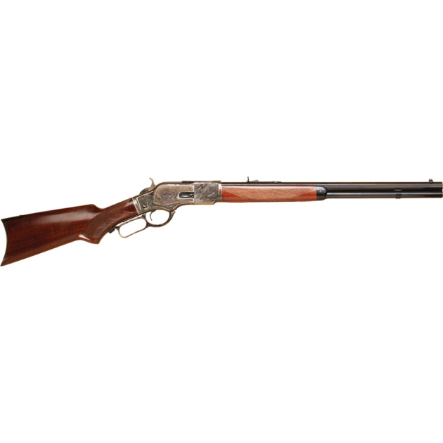 CIMARRON 1873 DELUXE 45LC - 20" OCT. CC/BLUED PISTOL GRIP