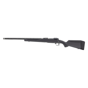 Savage Arms 57716 110 UltraLite Full Size 270 Win 4+1 22" Carbon Fiber Threaded Barrel, Black Melonite Drilled & Tapped Stainless Steel Receiver, Adj AccuStock Matte Gray Synthetic Stock, Left Hand