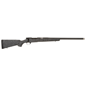 Howa HSCF65CGRY M1500 HS Precision 6.5 Creedmoor 5+1 24" Black Carbon Fiber Steel Barrel, Black Steel Receiver, Gray w/Black Webbing HS Precision Synthetic Stock