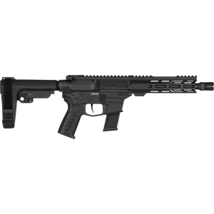 CMMG Banshee MkGs Pistol - Black | .45 ACP | 8" Barrel | 7" M-LOK Handguard | SBA3 Arm Brace