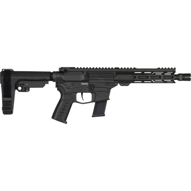 CMMG Banshee MkGs Pistol - Black | .45 ACP | 8" Barrel | 7" M-LOK Handguard | SBA3 Arm Brace