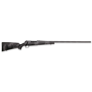 Weatherby MLW01N240WR6B Mark V Live Wild 240 Wthby Mag 4+1 24" Carbon Gray Cerakote Fluted Threaded Barrel, Drilled & Tapped Steel Receiver, Fixed Black & Gray Accents Polymer Stock, Right Hand