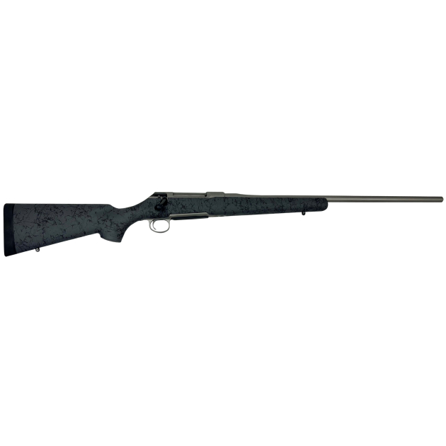 Sauer S1HSGP65C 100  6.5 PRC Caliber with 4+1 Capacity, 24" Barrel, Gray Cerakote Metal Finish & Gray Black Webbed Fixed HS Precision Stock Right Hand (Full Size)