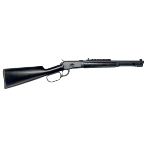 Taylors & Company 220093 1892 Alaskan Take-Down 44 Rem Mag Caliber with 7+1 Capacity, 16" Barrel, Matte Black Metal Finish & SoftTouch Black Synthetic Stock Right Hand (Full Size)