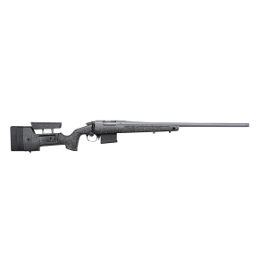 Bergara Rifles BPR2065MCHB Premier HMR Pro 6.5 Creedmoor 5+1 24" Heavy/Threaded Barrel, Tactical Gray Cerakote, Black with Gray Fleck Stock