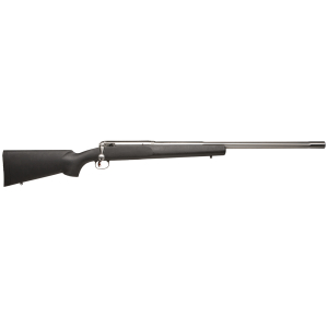 Savage Arms 18144 12 LRPV 223 Rem Caliber with 1rd Capacity, 26" 1:9" Twist Barrel, Matte Stainless Metal Finish & Matte Black Fixed HS Precision with V-Block Stock Right Hand (Full Size)