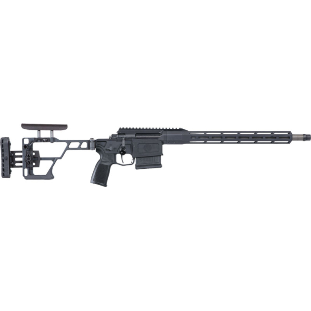 SIG CROSS 308 WIN 16" M-LOK - 5RD AICS FLDING PREC STK/BLACK