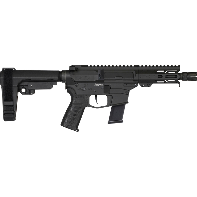 CMMG 45AB70FAB Banshee MKG 45 ACP 13+1 5" Black Nitride Medium Taper Threaded Barrel