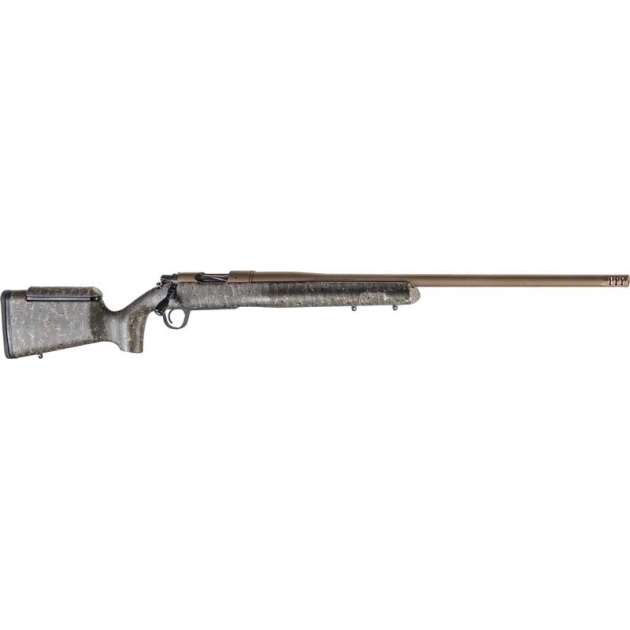CHRISTENSEN MESA LR 7MM PRC - 26" THREAD BRONZE/GRN-BLK-TAN
