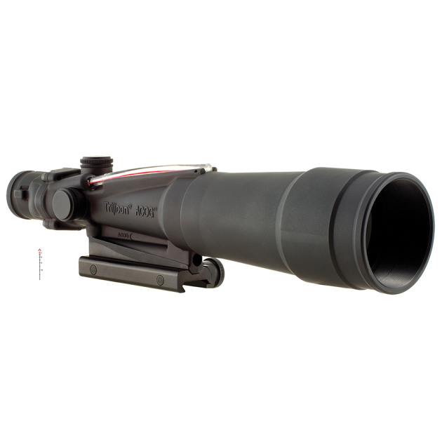 Trijicon 100175 ACOG Black Hardcoat Anodized 5.5x50mm Illuminated Red Chevron .308/7.62 BDC Reticle