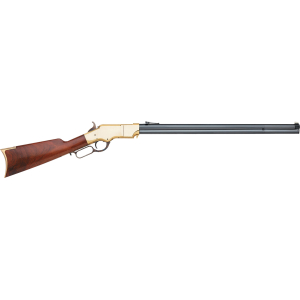Taylors & Company 550252 1860 44-40 Win Caliber with 13+1 Capacity, 24.25" Blued Octagon Barrel, Brass Metal Finish & Walnut Stock Right Hand (Full Size)