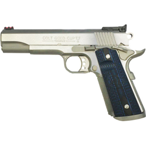 COLT GOLD CUP STAINLESS 45ACP - AS 8-SHOT G10