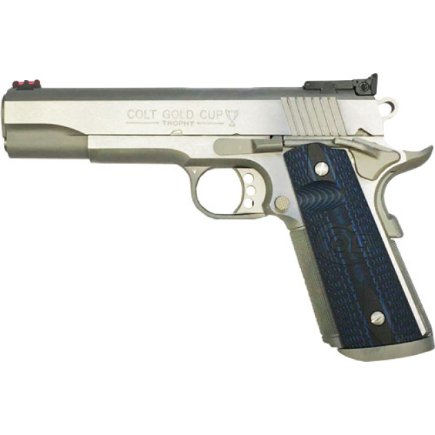COLT GOLD CUP STAINLESS 45ACP - AS 8-SHOT G10