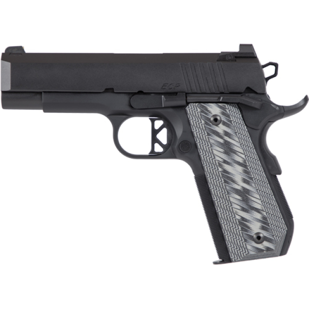 CZ DAN WESSON ECP 45ACP 4" FS - BLACK DUTY FINISH 8RD MAG