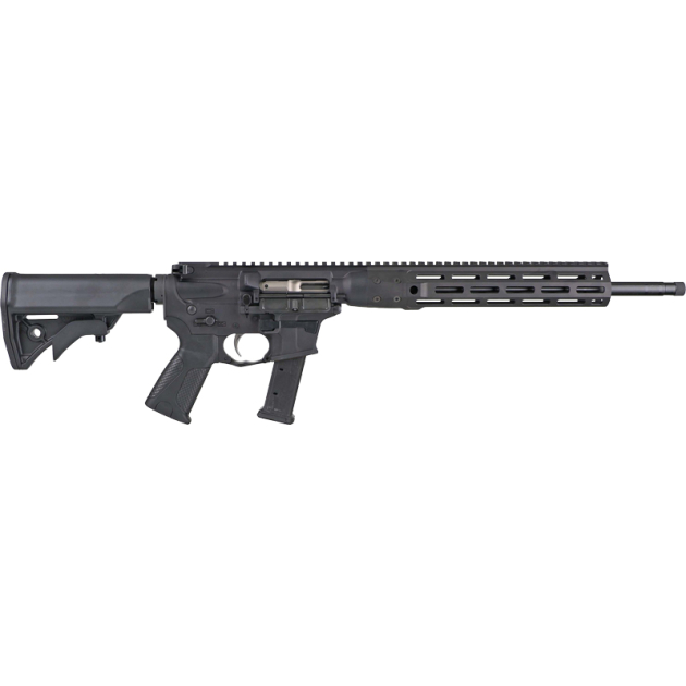 LWRC IC NINE CARBINE 9MM 16" - 27RD MAG ADJUSTABLE BLACK STK
