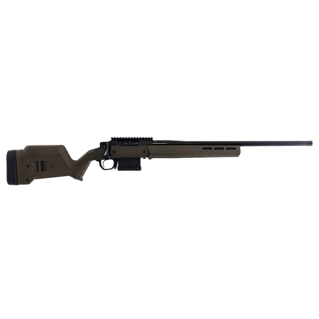 Faxon Firearms FX700SA308S02 FX7  308 Win 5+1 22" Black Nitride OD Green Polymer Stock