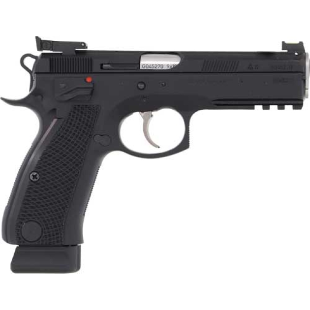 CZ CUSTOM SP-01 SHADOW ACCU 23 - 9MM FS 19-SHOT BLACK FINISH