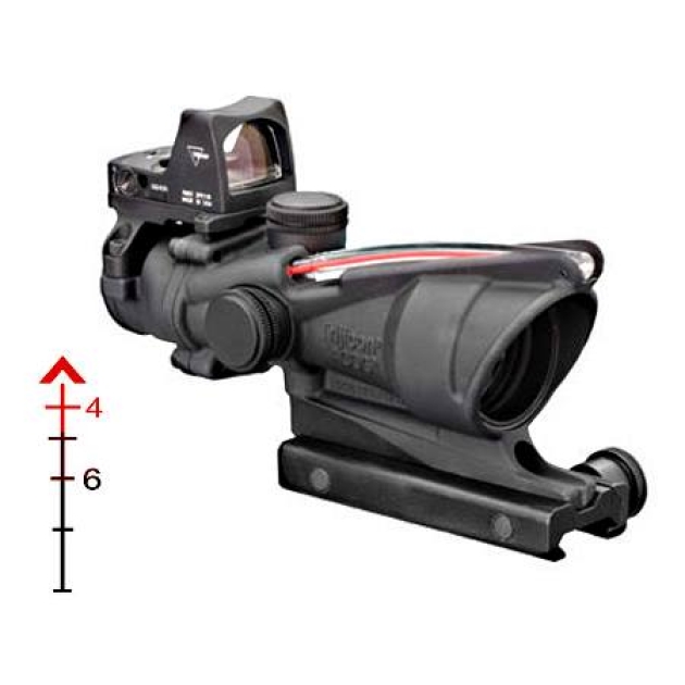 TRIJICON ACOG 4X32 RED BLSTC CHEV .223
