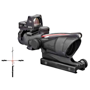 TRIJICON ACOG 4X32 RED BLSTC CRSHR .223