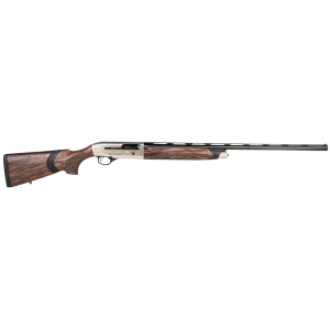 Beretta USA J40AN28 A400 Upland 20 Gauge 28" Black Barrel 3" 2+1, Nickel Engraved Metal, & Xtra Grain Walnut Kick-Off Stock