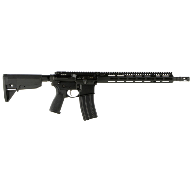 BCM 780750 RECCE-14 MCMR 223 Rem/5.56x45mm NATO 30+1 14.50" Steel Chrome Lined Barrel, Mod 3 Compensator, Anodized 7075-T6 Aluminum Receiver, Synthetic 6 Position Stock, Ambidextrous Safety